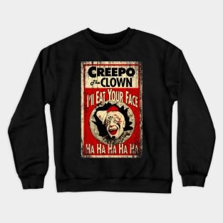 Creepo the Clown Crewneck Sweatshirt